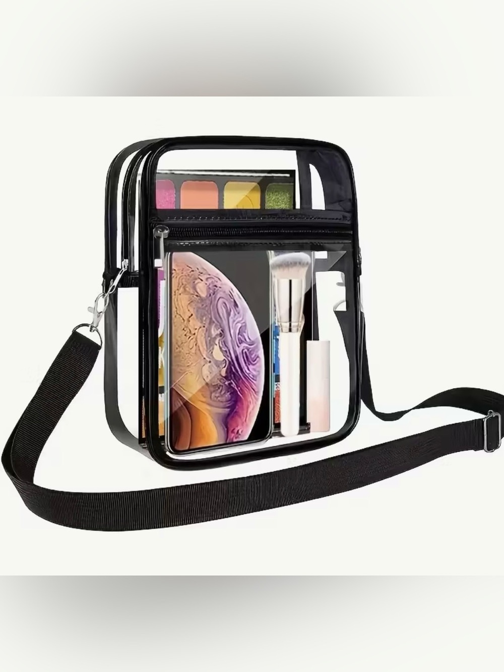7/$70 Clear Purse Stadium Approved Transparent CrossBody Bag 🔖